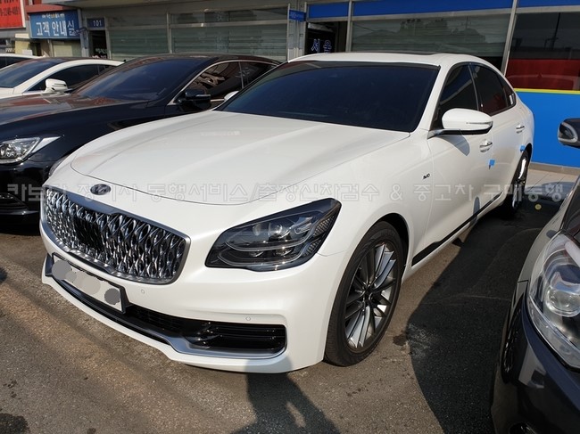  카보다-기아자동차 K9 3.8 GDI AWD 플래티넘III 중고차살때 정비사 중고차 구매동행 서비스 및 출장 중고차 검수