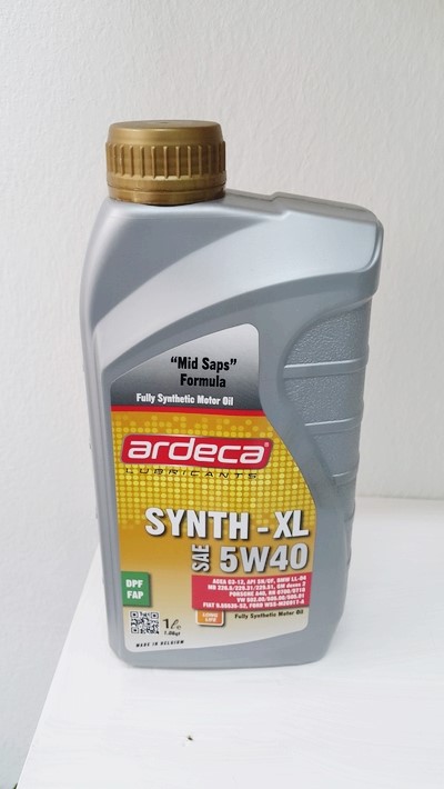  합성엔진오일 아르데카 SYNTH-XL 5W40,부천 합성엔진오일교환전문점 부영수퍼카