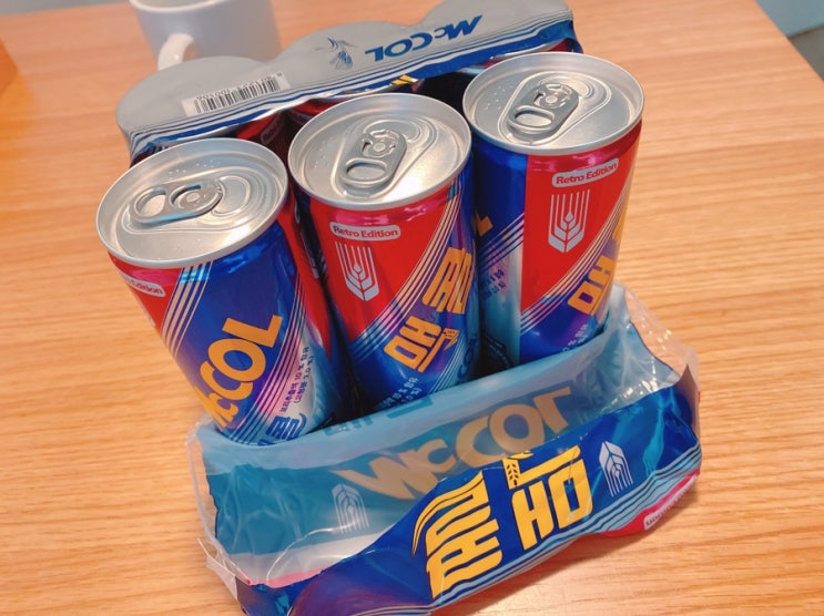  맥콜 레트로 에디션, 이게 진정한 감성팔이인듯 ㅎㅎ