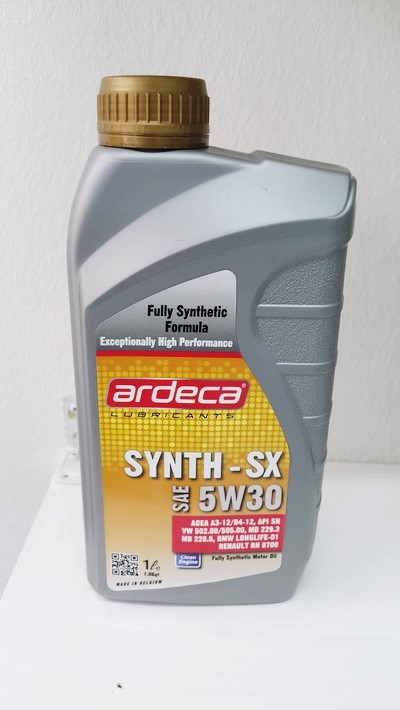  합성엔진오일 아르데카 SYNTH-SX 5W30,부천 합성엔진오일교환전문점 부영수퍼카
