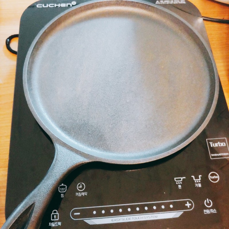 롯지 무쇠 후라이팬 시즈닝 주의사항