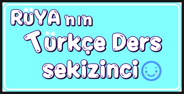 터키어 배우기 8