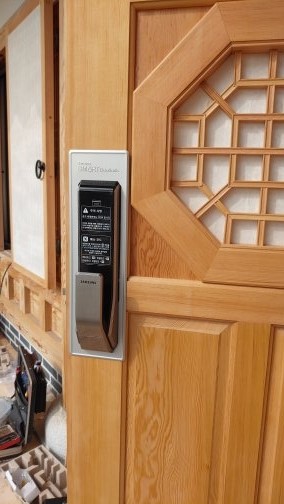  [익산열쇠]익산시 임상동 전원주택 스마트도어록 DP 710 설치,익산열쇠집,익산도어락,익산번호키,익산방충망,익산방범창,임상동열쇠