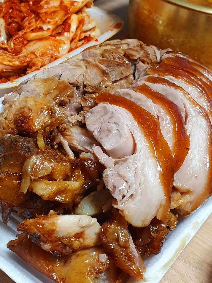  [송파맛집] 입소문 난 권순화 보쌈족발 포장해왔어요.