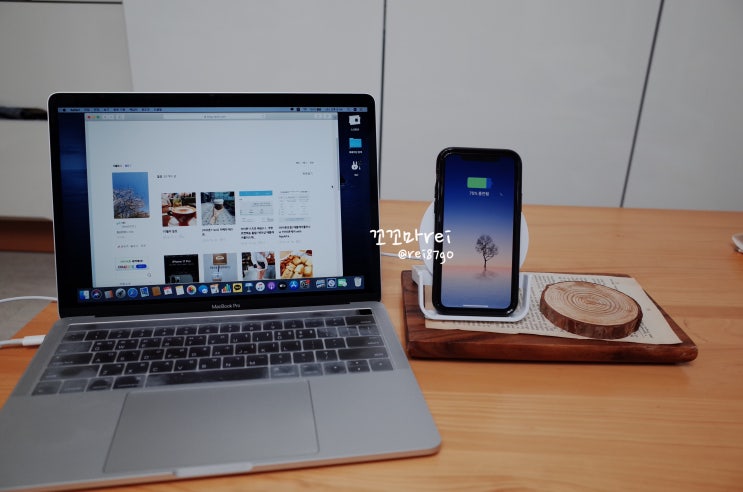 [구매후기] 벨킨 10W 거치형 무선충전기 사용후기(아이폰8/아이폰11프로).