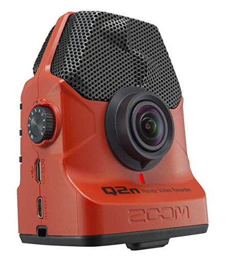  zoom q2n 유투브 및 뮤지션 용 카메라 ** 한정판 레드색상**<가성비 갑!>