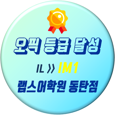 랩스 어학원 동탄점, 오픽 수강 후기