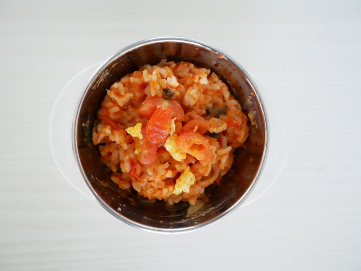  아기용 토마토 리조또 한끼식사로 좋아
