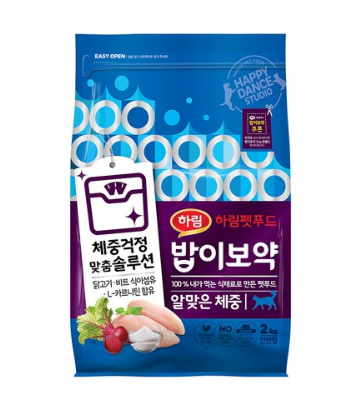  쿠팡로켓배송   밥이보약 고양이 사료 알맞은체중   [12,900원]