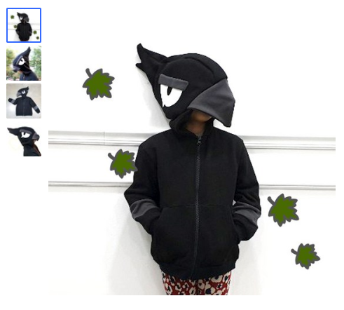  쿠팡로켓배송   제니퍼클로젯 브롤스타즈 크로우기모후드집업   [39,900원]