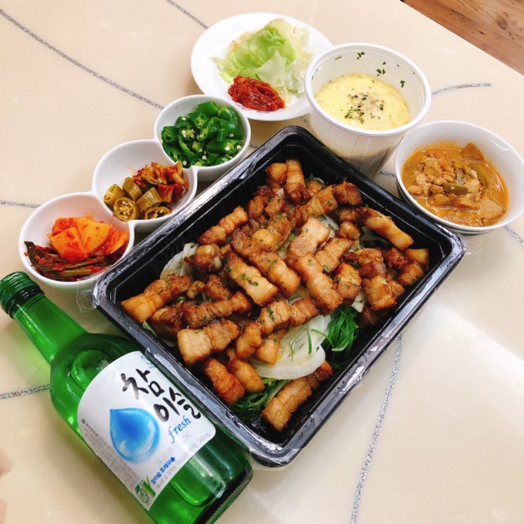  [배삼요]인천 송도 배달맛집/배달삼겹살도요리다/배달삼겹살