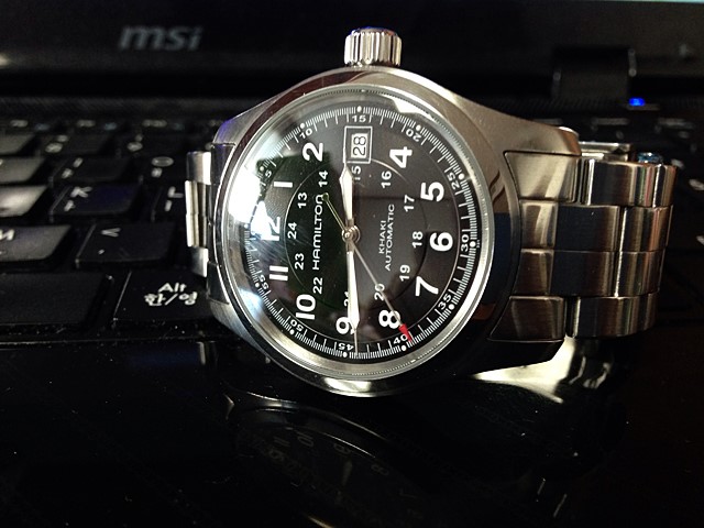  해밀턴 카키필드 오토매틱 38mm(H70455133)