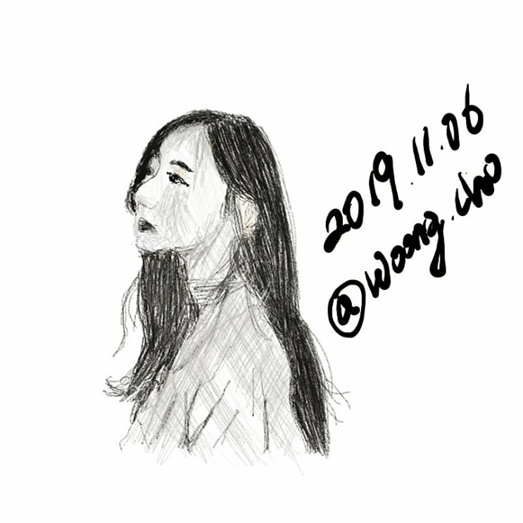  2019-11-07 갤럭시노트 10+플러스 송하예 그림