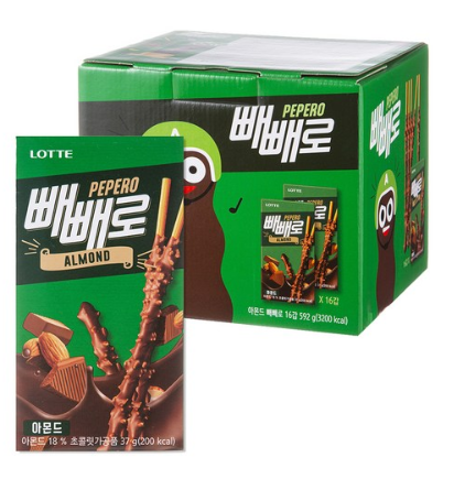  쿠팡로켓배송   빼빼로 아몬드   [12,780원]