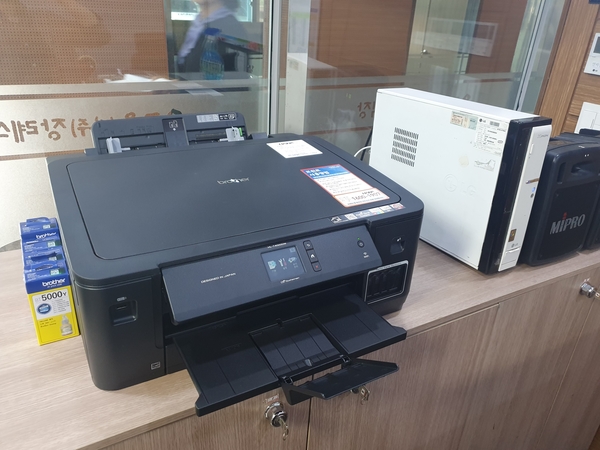  **장례식장 HL-T4000dw 전주프린터 임대 설치후기입니다.