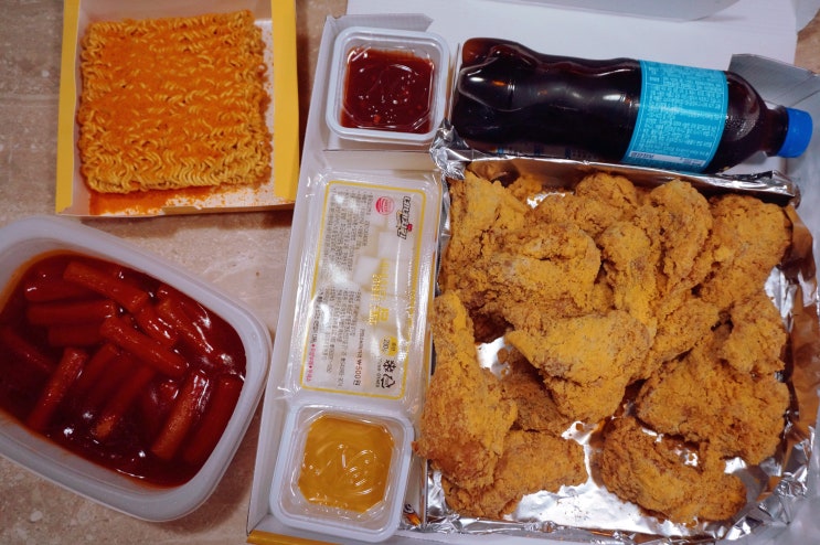  요기요 네네치킨 치킨이떡볶이라면 (스노윙치즈) 화요일 4,000원 + 슈퍼클럽 3,000원 중복할인