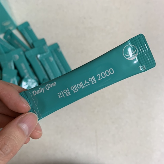  관절에 좋은 영양제 "데일리원 리얼 MSM 2000" 추천! 간편하게 건강챙기기