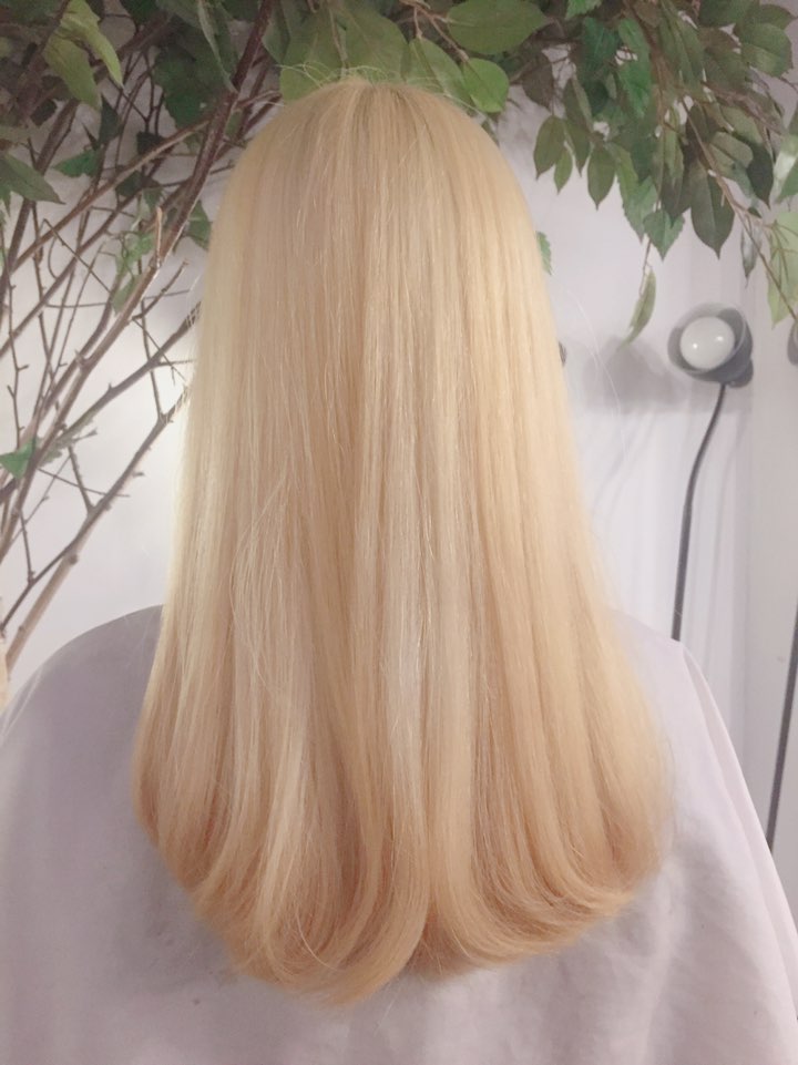  홍대 탈색 잘하는 미용실 까헤어! 탈색머리 백금발  Seoul hair salon CCA HAIR, white blonde hair