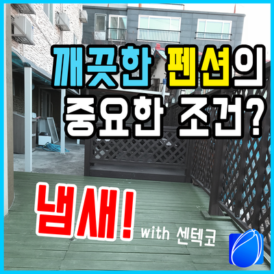  펜션 냄새, 깨끗한 펜션의 중요한 조건 (feat. 정화조냄새)