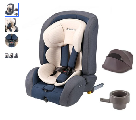 쿠팡로켓배송   다이치 카시트 디가드 토들러 ISOFIX 분리형 + 썬바이저   [234,000원]