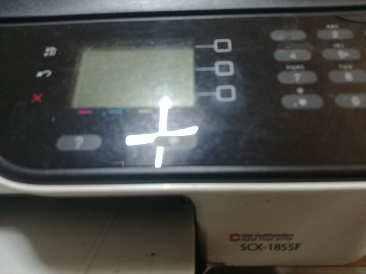  시흥 매화동 무한잉크설치(삼성 SCX-1855F 무한잉크설치)