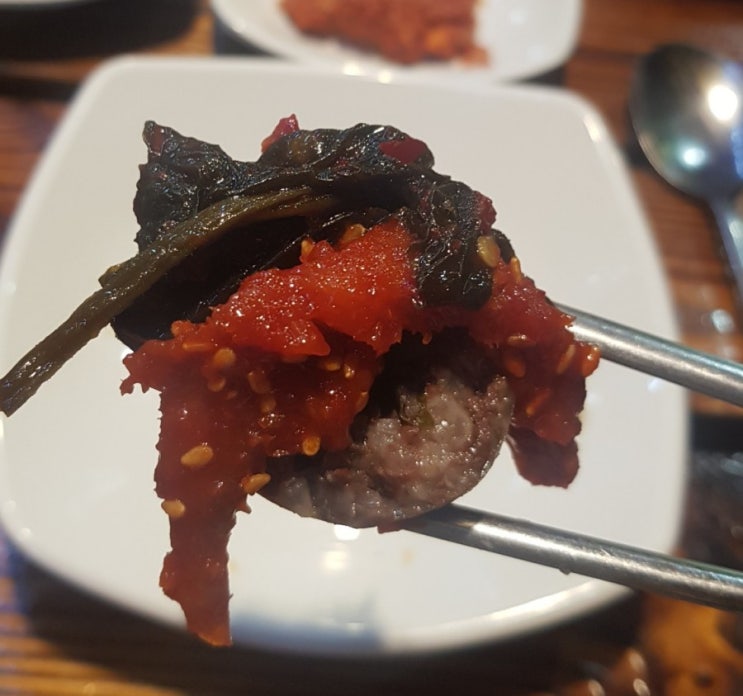  속초아바이순대&오징어순대, 아바이마을 - 新(신)북청아바이순대