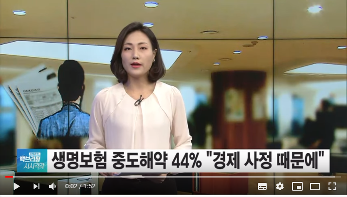 생명보험 중도해약 44% "살기 어려워서"…납입급 70% 돌려받아/ SBSCNBC뉴스 생명보험 중도해약 44% "살기 어려워서"…납입급 70% 돌려받아/ SBSCNBC뉴스