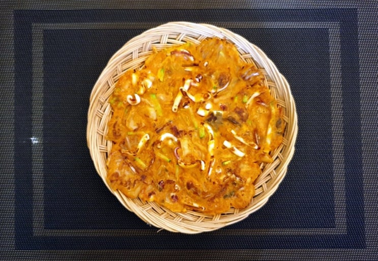  김치전바삭하게 부치려면 ~ 눈치채셨죠??