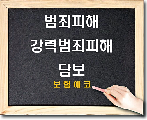  태아보험 폭력.범죄피해 관련 담보들 확인하기