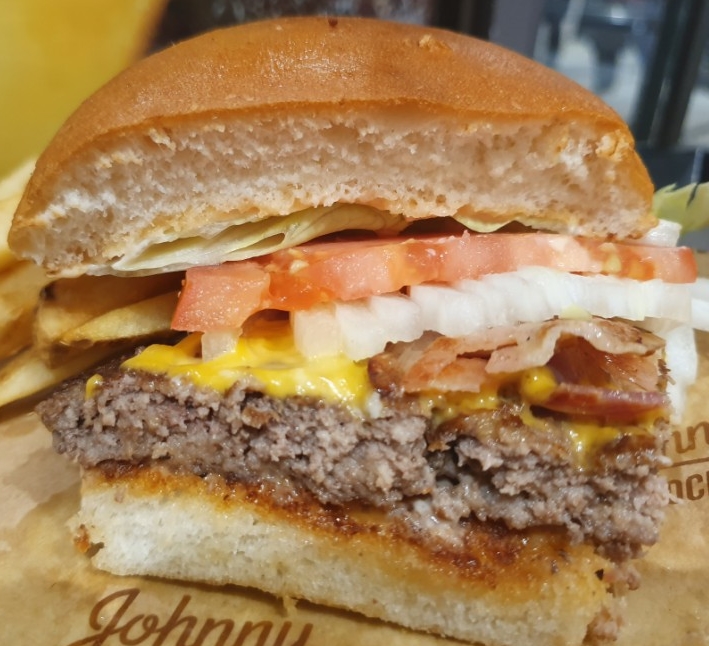  서울 서초 반포동 터미널 햄버거 맛집 <자니 로켓> (Johnny Rockets) 강남점 (신세계 백화점)