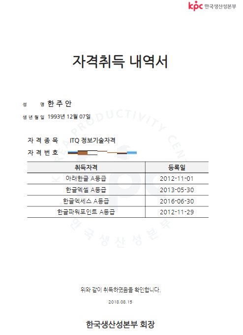  ITQ마스터