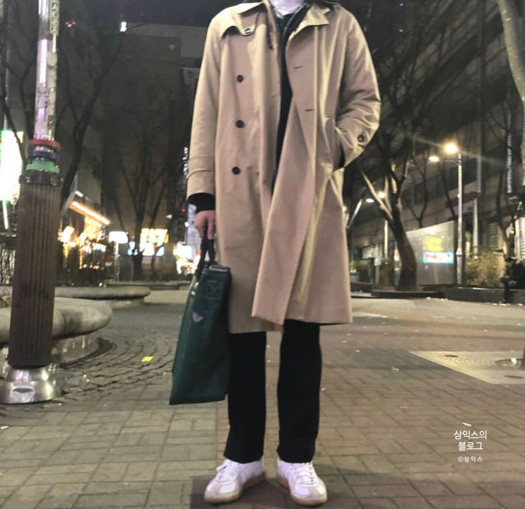  트렌치코트는 지금 오버핏 트렌치코트 비바스튜디오 OVERFIT TRENCH COAT + 착용샷