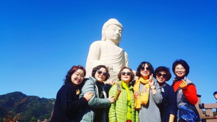  경주국립공원문화재관리단 선진지견학 2탄 창녕 관룡사 용선대 석조여래좌상  昌寧觀龍寺龍船臺石造如來坐像