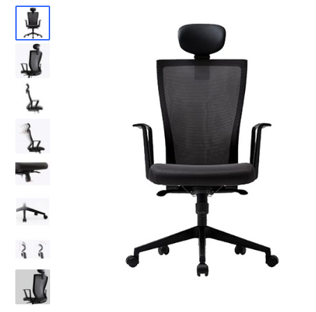  쿠팡로켓배송   시디즈 T50 LIGHT 사무용 의자   [217,440원]