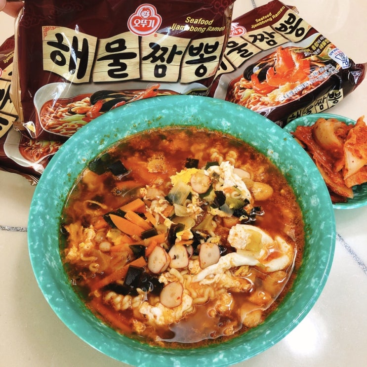  [오뚜기해물짬뽕 후기]오뚜기라면/짬뽕라면/신상라면