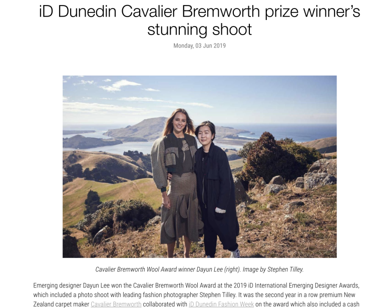  아센테 | iD Cavalier Bremworth Award 우승