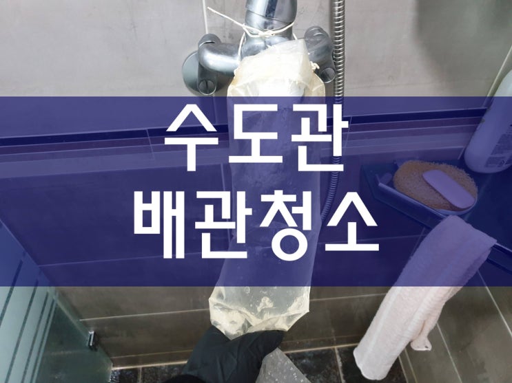  수도배관청소 녹물세척 배관114 이용 후기
