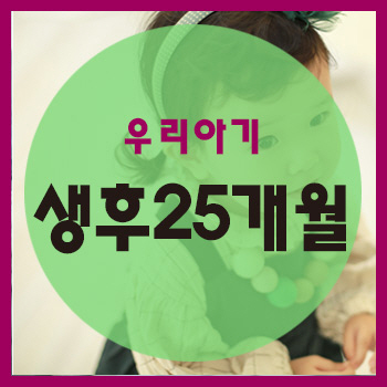  생후 25개월 정보
