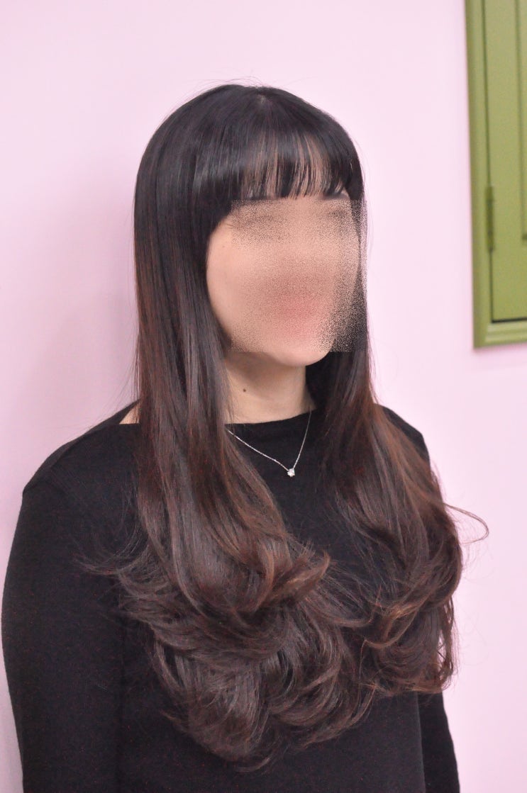  진천동미용실 긴머리 매직셋팅 잘 하는 미용실