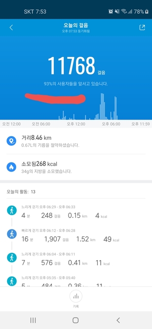  [움직여! 퐈이어!] 월요일. 가장 힘든 하루의 출발, 그래도 걷자!(걷기, 운동, 다이어트) by 퐈이어맨 달파소