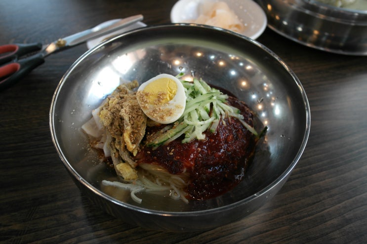  주례동 밀면 맛집 "장원육전밀면"