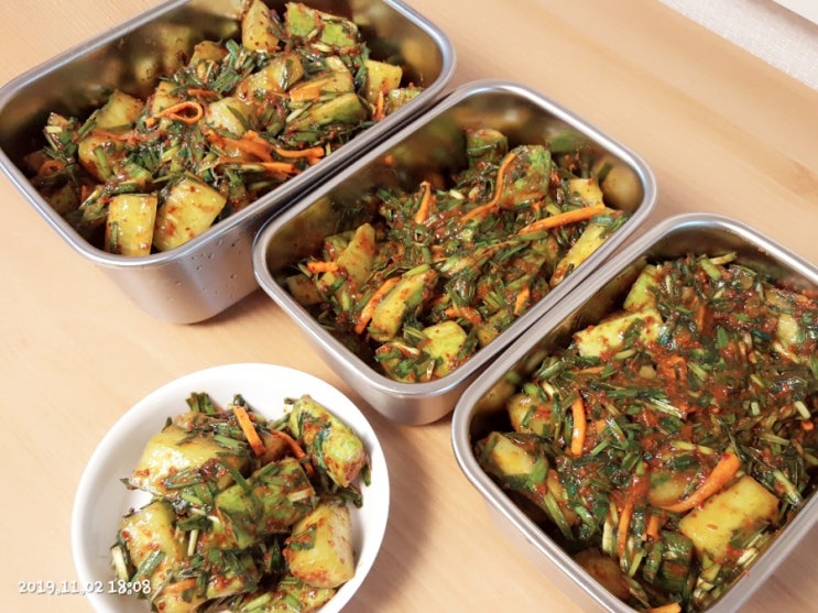  오이소박이 정말 맛있게 만드는 방법