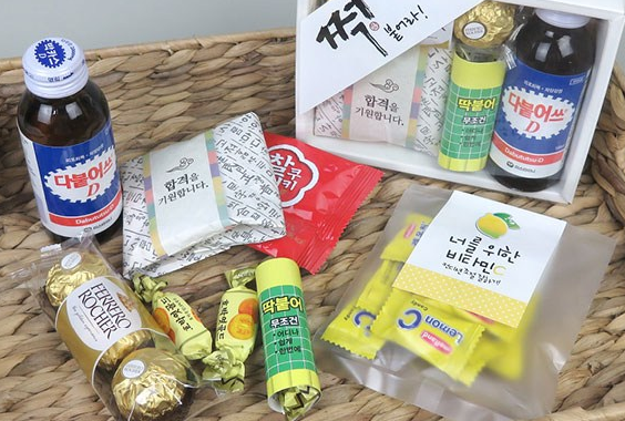 ( 수능선물준비  ) 미스타이니 쩍붙어라 합격 수능 선물세트