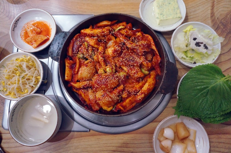  용인 회식장소 보정동 맛집 조가네갑오징어 갑오징어불고기