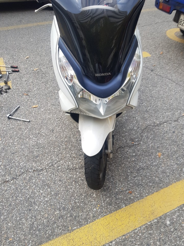  도봉동 오토바이출장수리 pcx125타이어 교체