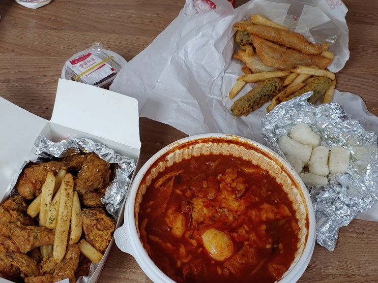  역촌치킨/역촌떡볶이맛집 - 111치킨&떡볶이 꿀맛3종세트!