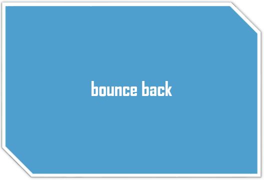 [영어표현] 기운을 차리는 의미에서 "bounce back" 을 리뷰해보자!!
