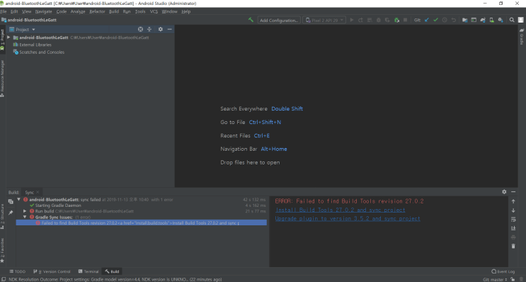 Failed to find Build Tools revision 27.0.2 Error Failed to find Build Tools revision 27.0.2 Error