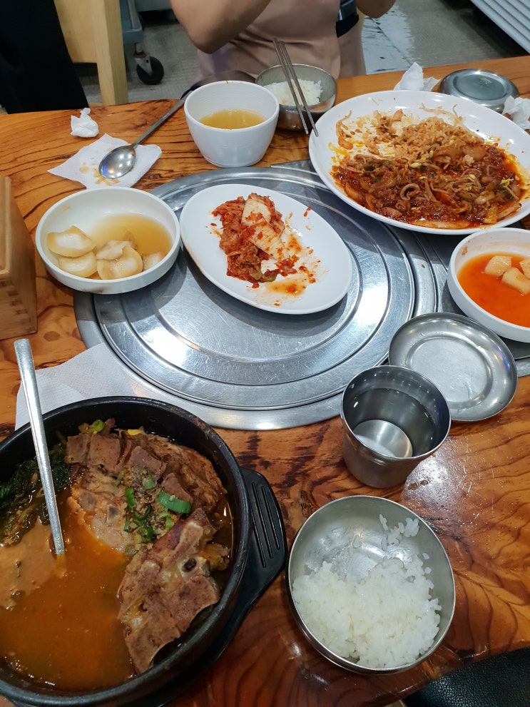  상현역 맛집! 유천미각 감자탕.