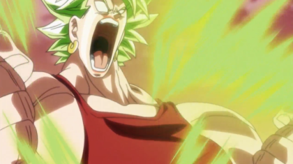 드래곤볼 슈퍼 더빙판] 케일 , 여자 브로리 상태로 폭주하다 ...